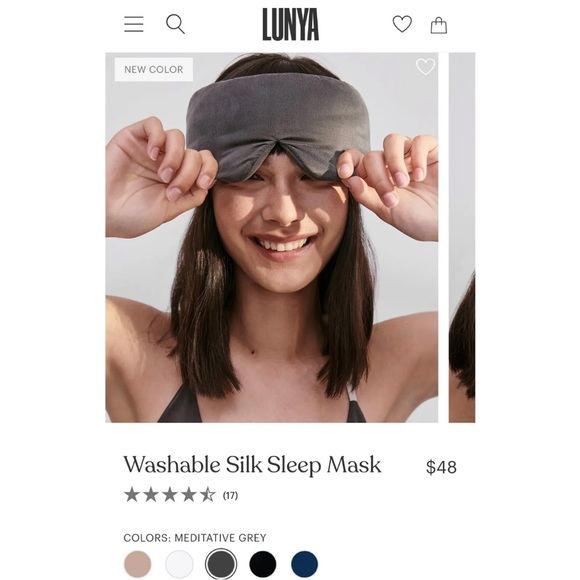 lunya Intimates & Sleepwear New Lunya Washable Silk Sleep Eye Mask